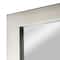 Head West Brushed Nickel Full Size Free Standing Easel Dressing Mirror - 18" x 64"